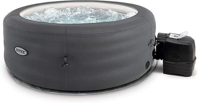 Spa Gonflable Intex Simple Spa 28482 – Bain à Remous Relaxant avec Accessoires Inclus