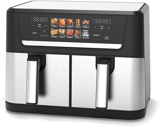 Royal Swiss Cecofry&Grill Duoheat 10000 – Air Fryer 12 L double grill à 2800 W